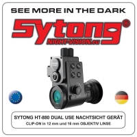 SYTONG HT-880-NACHTSICHT-GERÄT GERMAN EDITION ohne IR-Strahler mit Picatinny-Schiene