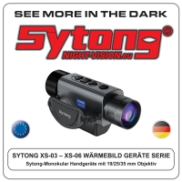 SYTONG XS-03 ohne und mit LRF WÄRMEBILD GERÄTE SERIE-Monokular Handgeräte mit 19/25/35 mm Objektiv