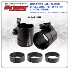 DDOPTICS-NFX V6 - ADAPTER Ø 44mm für DDOPTICS-NFX V6 SERIE geeignet Art.Nr.210018