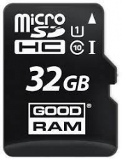 Speicherkarte micro SD GOODRAM microSDHC 32GB Class 10 UHS1 + SD Adapter Art.Nr.22007