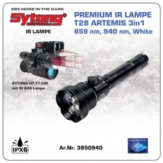IR-LAMPE BRINYTE T28 3in1-fokussierbare mit 3 LED IR 850nm-IR 940nm-weiß LED Art.Nr. 3850940 IR-LAMPE BRINYTE T28 3in1-fokussierbare mit 3 LED IR 850nm-IR 940nm-weiß LED Art.Nr. 3850940