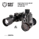 NIGHT WOLF XH-02 HD-NV FOCUS Ø 38 mm LAMPEN IR-SET 4in1 in ABS-BOX mit Lampen Zubehör
