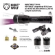 NIGHT WOLF XH-06 HD-FOKUS IR 850nm-Lampenkopf mit Ø 38.0 mm+Zubehör