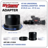 Universal Schnell-Adapter- SPEED f. SYTONG HT-GERÄTE SERIEN geeignet  Ø 35.2mm - 47.0mm Art.Nr.21004