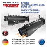 SYTONG-GS-06 LRF WÄRMEBILD-THERMAL-HANDGERÄTE-SERIE mit Ø 25 oder Ø35mm OBJEKTIV Art.Nr.33220635