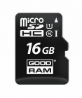 Speicherkarte micro SD GOODRAM microSDHC 16GB Class 10 UHS1 + SD Adapter Art. Nr. 21007