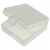 Akkubox-Universal transparent für Aufbewahrung von 4x18650 Akku-Zellen Art.Nr.25010