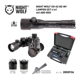NIGHT WOLF XH-02HD-NV FOCUS Ø 38 mm LAMPEN IR-SET 4in1 in ABS-BOX mit Lampen Zubehör