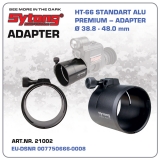 STANDART ALU-ADAPTER  Ø 38.8 - 48.0 mm mit Stahlschnellschraube  f. SYTONG HT-GERÄTE SERIEN geeignet Art.Nr.21002